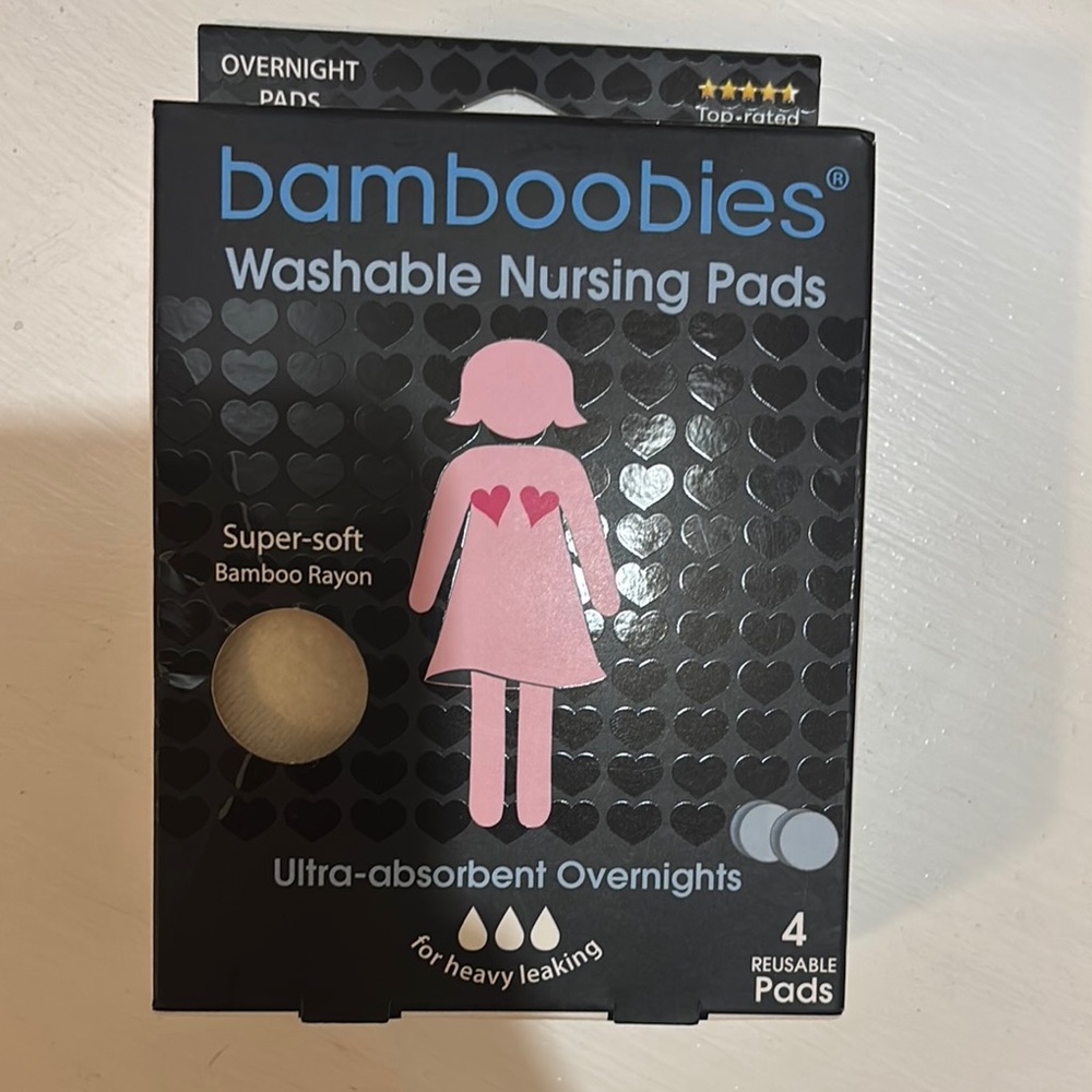 Bamboobies Washable Nursing Pads